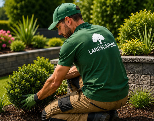 Professional landscaping and garden maintenance